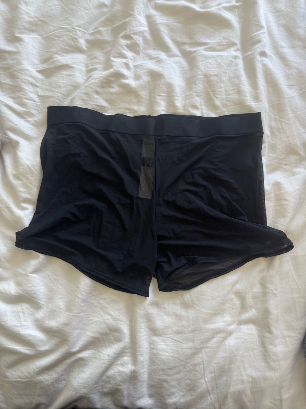 NWT Aerie SMOOTHEZ Mesh Boyshort Underwear